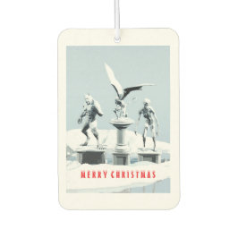 Merry Christmas. Monster ice sculptures カーエアーフレッシュナー