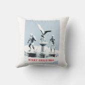 Merry Christmas. Monster ice sculptures クッション (裏面)