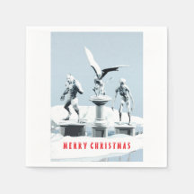 Merry Christmas. Monster ice sculptures