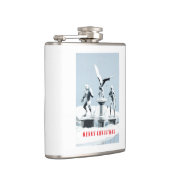 Merry Christmas. Monster ice sculptures フラスク (右)