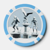 Merry Christmas. Monster ice sculptures ポーカーチップ (裏面)