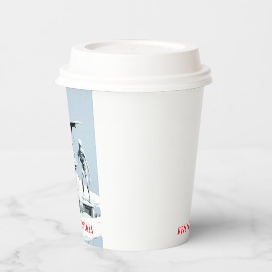 Merry Christmas. Monster ice sculptures 紙コップ (左)