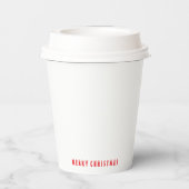 Merry Christmas. Monster ice sculptures 紙コップ (裏面)