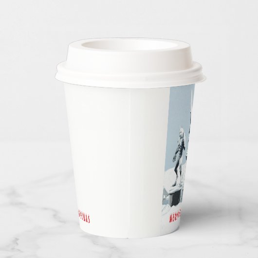 Merry Christmas. Monster ice sculptures 紙コップ (右)