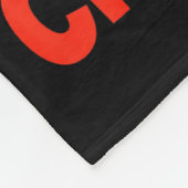 Merry Christmas Monster Truck Funny Gingerbread Me フリースブランケット (角)