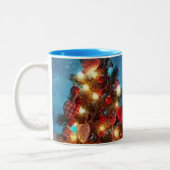 Merry Christmas mug ツートーンマグカップ (左)