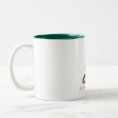 Merry christmas mug ツートーンマグカップ (左)