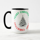 Merry Christmas Mug マグカップ (左)