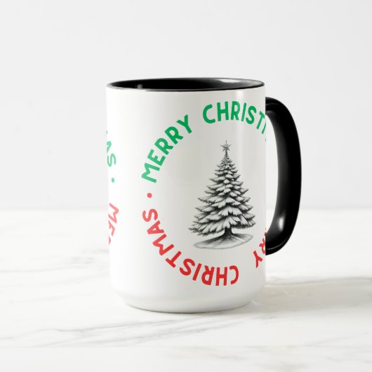 Merry Christmas Mug マグカップ (正面右)