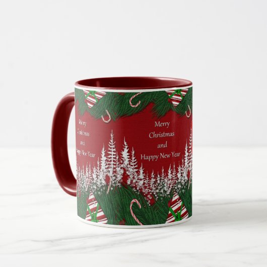 Merry Christmas Mug マグカップ (正面左)