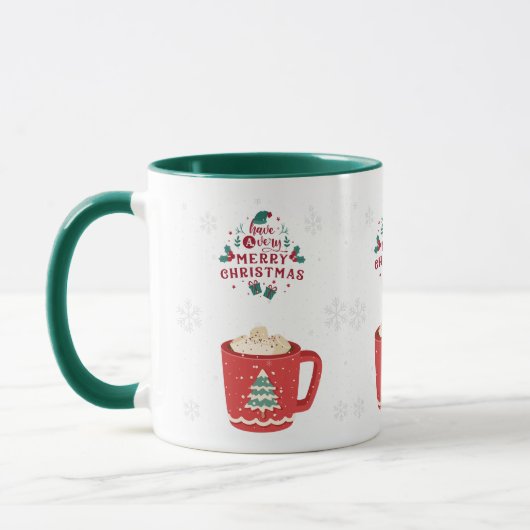 merry christmas mug マグカップ (左)