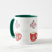 merry christmas mug マグカップ (正面左)