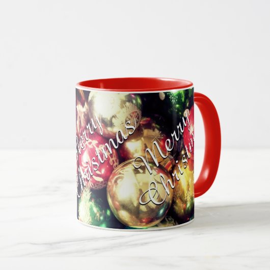"Merry Christmas" Mug マグカップ (正面右)