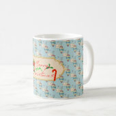 Merry Christmas Mug – Elegant Holiday Design コーヒーマグカップ (正面右)