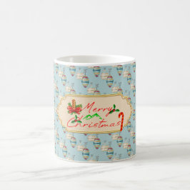 Merry Christmas Mug – Elegant Holiday Design コーヒーマグカップ