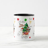 Merry Christmas Mug | Joy, Love & Abundance | Fest マグカップ (中央)