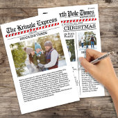 Merry Christmas Multi Photo Fun North Pole Budget