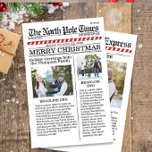 Merry Christmas Multi Photo Fun North Pole Budget