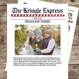 Merry Christmas Multi Photo Fun North Pole Paper