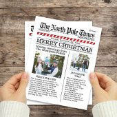 Merry Christmas Multi Photo Fun North Pole Paper