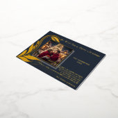 Merry Christmas, my dearest one Foil Holiday Card 箔シーズンポストカード (回転した状態)