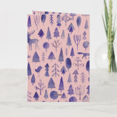 Merry Christmas Nana with Two Photos カード (裏面)