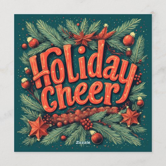 Merry Christmas New Year 2026 招待状 (裏面)