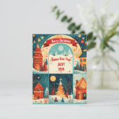 Merry Christmas New Year 20xx シーズンカード (スタンド正面)