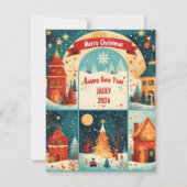 Merry Christmas New Year 20xx シーズンカード (正面)