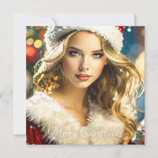 Merry Christmas - Nostalgic Christmas シーズンカード (正面)