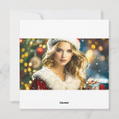 Merry Christmas - Nostalgic Christmas シーズンカード (裏面)