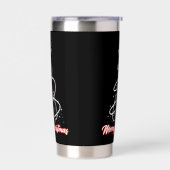 Merry Christmas Nurse Design 保温保冷タンブラー (左面)