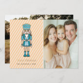 Merry Christmas Nutcracker シーズンカード (正面/裏面)