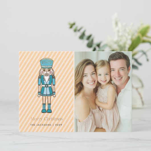 Merry Christmas Nutcracker シーズンカード (スタンド正面)