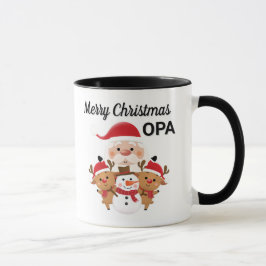 Merry Christmas OPA gift Mug マグカップ