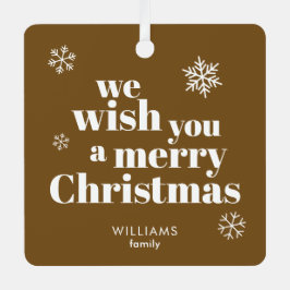 Merry Christmas ornament メタルオーナメント