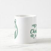 Merry Christmas Ornament Mug コーヒーマグカップ (中央)