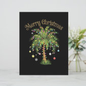 Merry Christmas Palm Tree Light New Year Tropical  (スタンド正面)