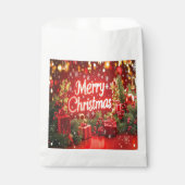 Merry Christmas paper  bag フェイバーバッグ (正面)