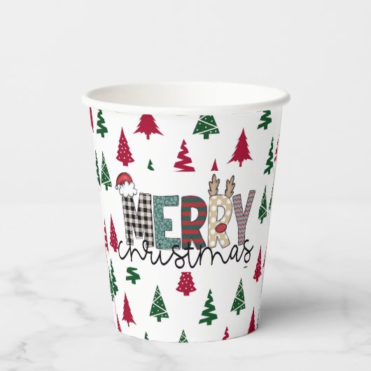 MERRY Christmas Paper Cup 紙コップ (裏面)
