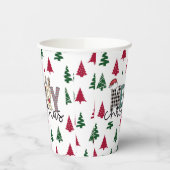 MERRY Christmas Paper Cup 紙コップ (左)