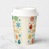 Merry Christmas paper cups. 紙コップ (右)
