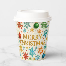 Merry Christmas paper cups. 紙コップ