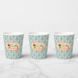 Merry Christmas Paper Cups – Festive Ornament 紙コップ