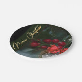 Merry Christmas Paper Plates ペーパープレート (アングル)