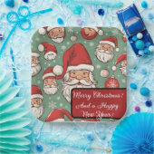 Merry Christmas! Paper Plates ペーパープレート (パーティー)