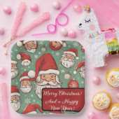 Merry Christmas! Paper Plates ペーパープレート (パーティー)