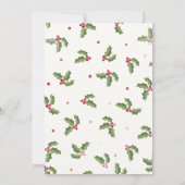 Merry Christmas Party Invitation – Fun & Festive  招待状 (裏面)