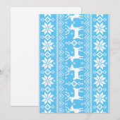 Merry Christmas pattern 1 シーズンカード (正面/裏面)