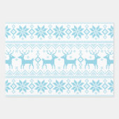 Merry Christmas pattern 1 ラッピングペーパーシート (正面3)